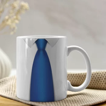 Mug Cravate bleu
