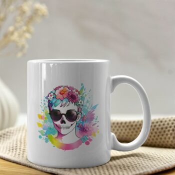 Mug Crâne fantaisie