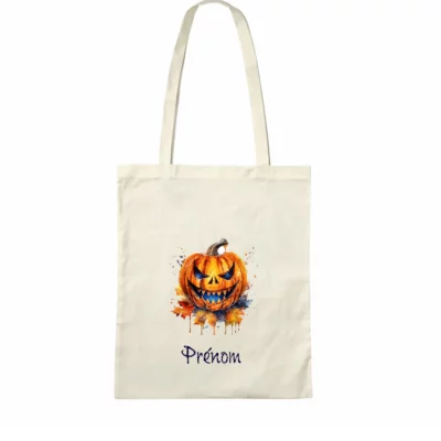 Tote Bag Coton Halloween